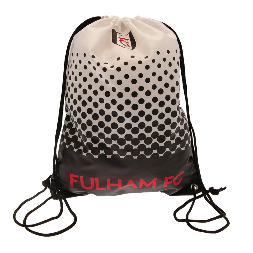 fulham fc fade drawstring gym bag